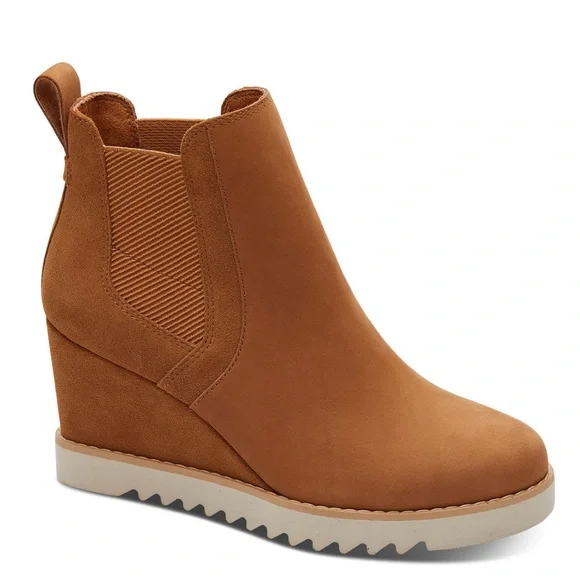 TOMS Maddie Wedge Ankle Boot - Picture 1 of 12